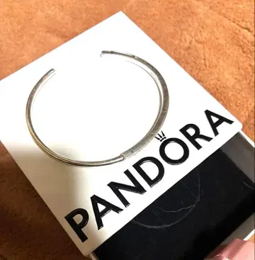 [ 가격 인하 대응 ] PANDORA 실버 오픈 뱅글