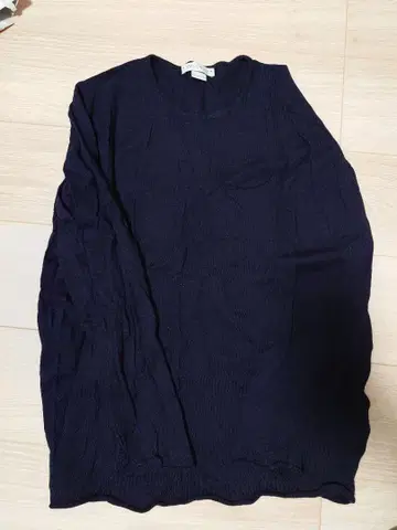 JOHN SMEDLEY 네이비 니트 스웨터 M