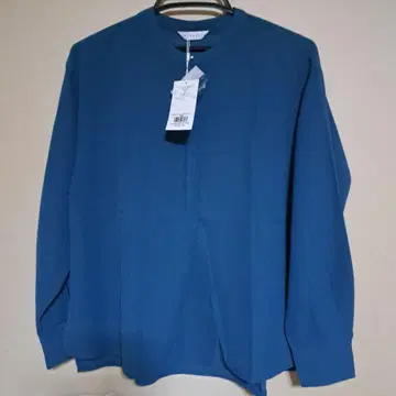 THE SHOP TK 다크 블루 긴팔 셔츠