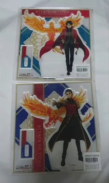 진격의 거인 가라오케의 철인 피닉스 아크릴 스탠드 엘렌 리바이