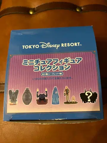 호러 맨션 미니어처 피규어 컬렉션 6개입