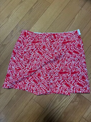 New Balance 로고 프린트 스커트 M