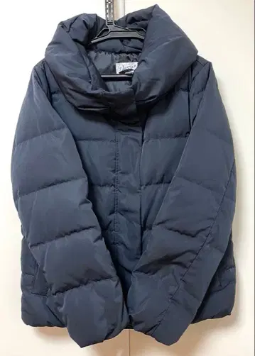 Dessin 숏 기장 다운 코트 네이비 S