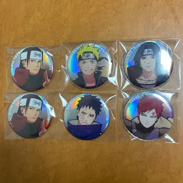 나루토 Naruto 베이스 야드 도쿄 배지 6개 세트
