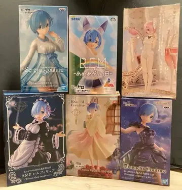 Re: 제로부터 시작하는 이세계 생활 라무 렘 리제로 피규어 묶음 판매