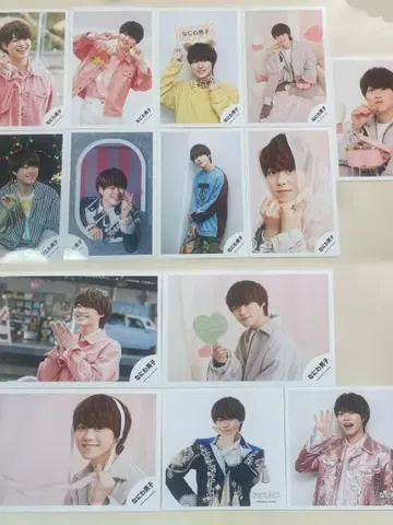 나니와단시 오하시 카즈야 공식 사진 14장 세트