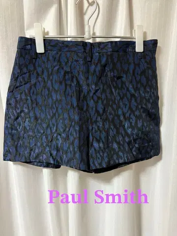 레오파드 무늬 숏팬츠