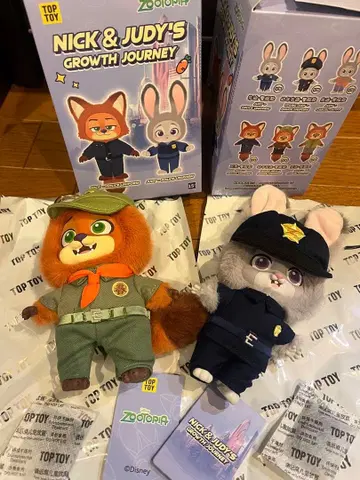 TOPTOY 주토피아 닉과 주디 세트