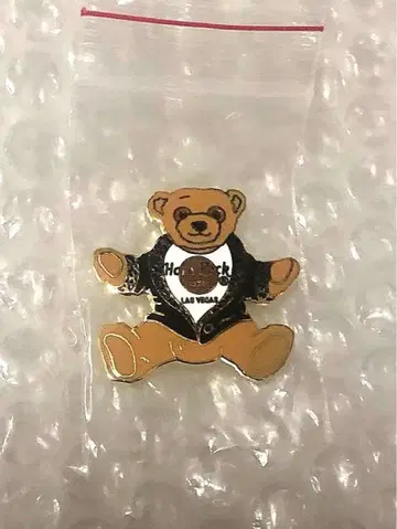 라스베이거스점 BEAR 베어 하드 록 카페 핀 배지 핀즈