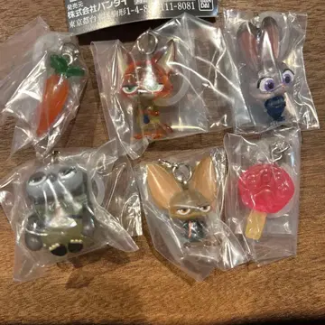 주토피아 메지루시 액세서리 컴플리트 전 6종 가챠