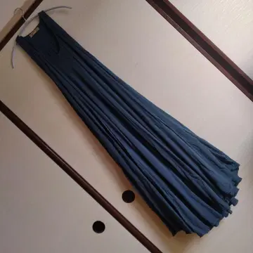 다양한 어레인지 네이비 슬리브리스 개성파 원피스 점퍼 드레스