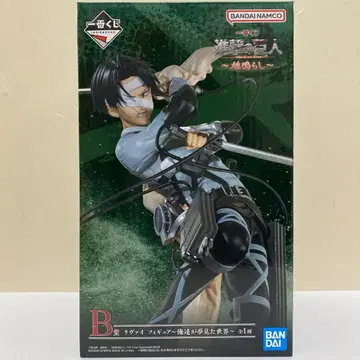 진격의 거인 제일복권 땅울림 B상 피규어 리바이