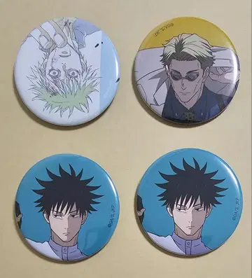 주술회전 전시회 배지 고죠 사토루 나나미 켄토 후시구로 메구미