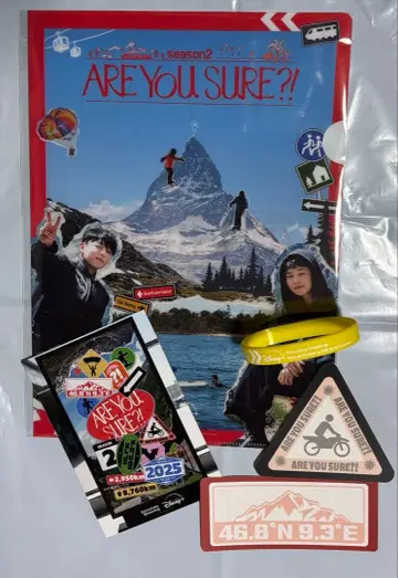 이게 맞아 클리어 파일 스티커 고무 밴드 노랑