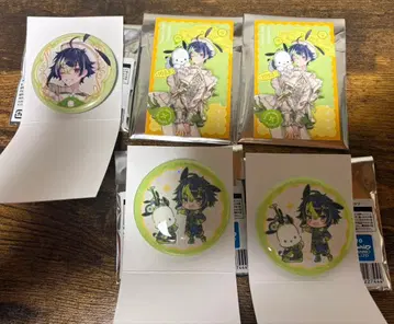 니지산지 Dytica 산리오 콜라보 캔뱃지, 카드 세트 이나미 라이