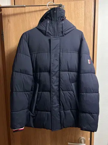 TOMMY HILFIGER 네이비 다운 자켓 L