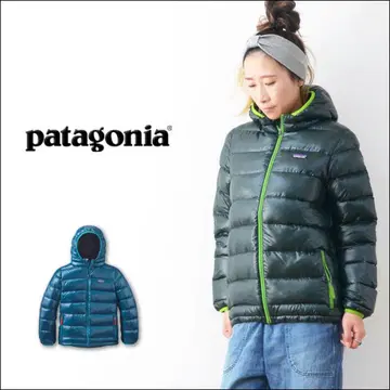 파타고니아 보이즈 하이로프트 다운 스웨터 후디 XL 다운 그린