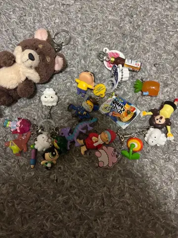 애니메이션 캐릭터 키링 세트 15