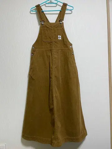 CHUMS 참스 오버롤 스커트 코듀로이