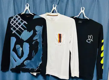 폴스미스 롱 슬리브 T셔츠 3세트