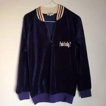 빈티지 70s NISSAN 벨벳 맨투맨 트레이닝복 닛산