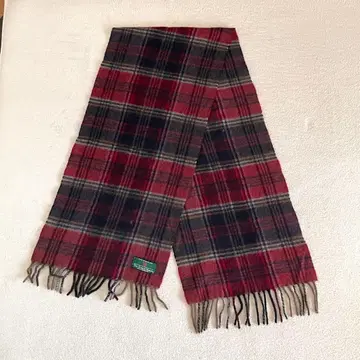 더 스카치 하우스 캐시미어 머플러 타탄 체크 새상품급