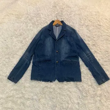 새상품급 디바이너 데님 테일러드 자켓 XL 남성용 겉옷 멋진