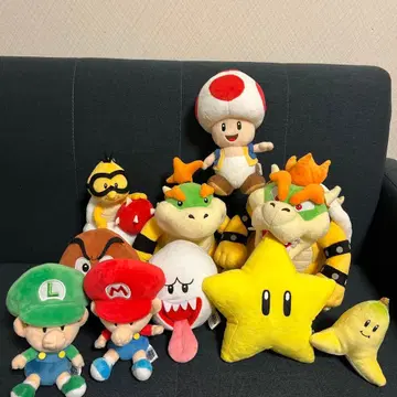 슈퍼 마리오브라더스 봉제 인형 세트