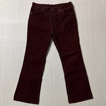 랭글러 코듀로이 팬츠 36S 플레어 USA제