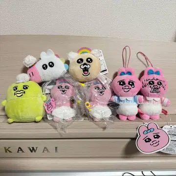 미사용 새상품 미개봉 빤쮸토끼 탈모 카파 무지개 동물 마스코트