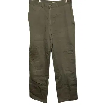 카고 팬츠 워크 팬츠 올리브 그린 MADE IN USA W32