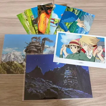 하울의 움직이는 성 엽서 세트