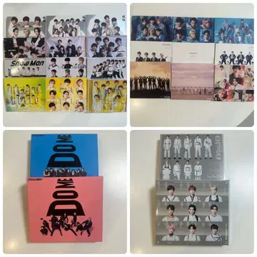 SnowMan 싱글 CD 앨범 묶음 판매