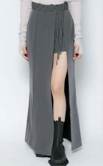 melt the lady cross waist skirt 스커트