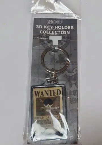 애니메이션 원피스 현상 수배 3D 키링 로로노아 조로