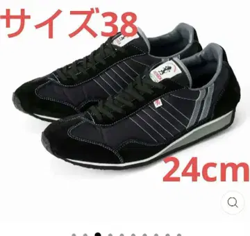 3회 착용 미사용에 가까운 스타디움 스니커즈 블랙 38 패트릭