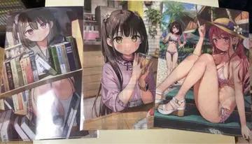 칸토쿠 A4 클리어 파일 3종 세트