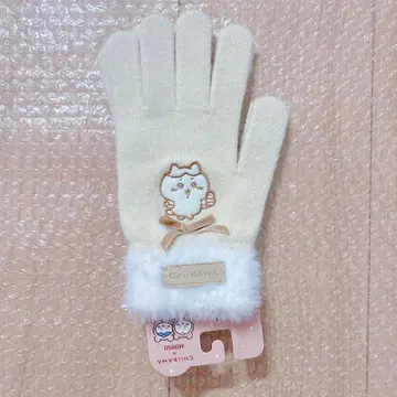 치이카와 중국 miniso 한정판 곰 장갑 하치와레