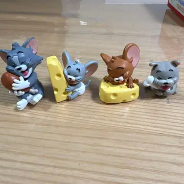 톰과 제리 피규어 4개 세트