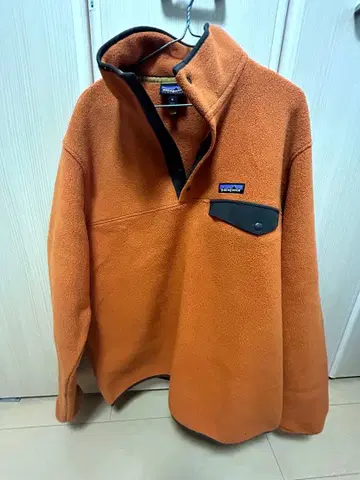patagonia 플리스 자켓 오렌지 신틸라 스냅T