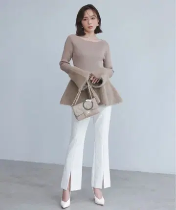 [ 새상품 ] anuans 프론트 슬릿 팬츠 M 사이즈