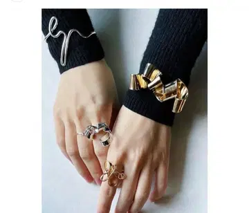 작가 moe 1점 놋쇠 뱅글 섬광 [ 최종 가격 인하 ]