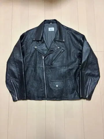 유즈드 가죽 라이더 자켓 재구축 리메이크