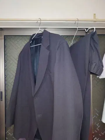 유니클로 유 테일러드 자켓 와이드 핏 테이퍼드 팬츠 XXL