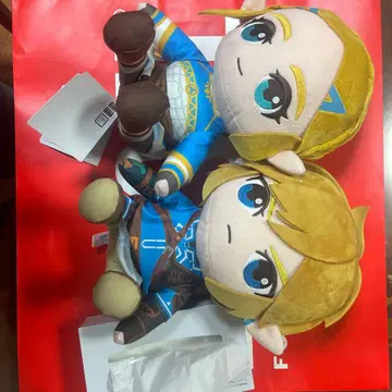 링크 젤다 봉제 인형 세트 약 28cm