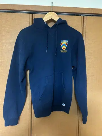 러셀 애슬레틱 자수 로고 네이비 USA 구제 의류 후드티 M 사이즈 상당