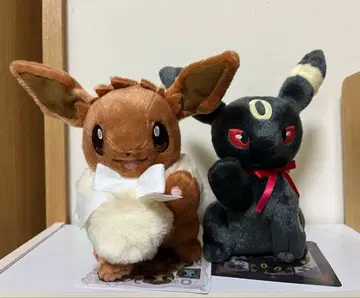 포켓몬 센터 이브이 블래키 봉제 인형