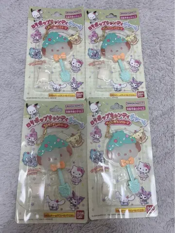 산리오 롤리팝 캔디 참 포차코 4개 세트