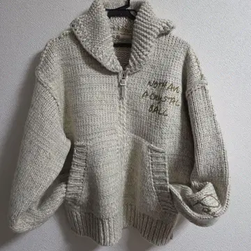 JAVA 카우친 니트 자켓