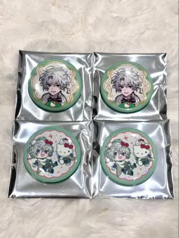 니지산지 산리오 무라쿠모 카게츠 캔뱃지 Dytica MECHATU-A